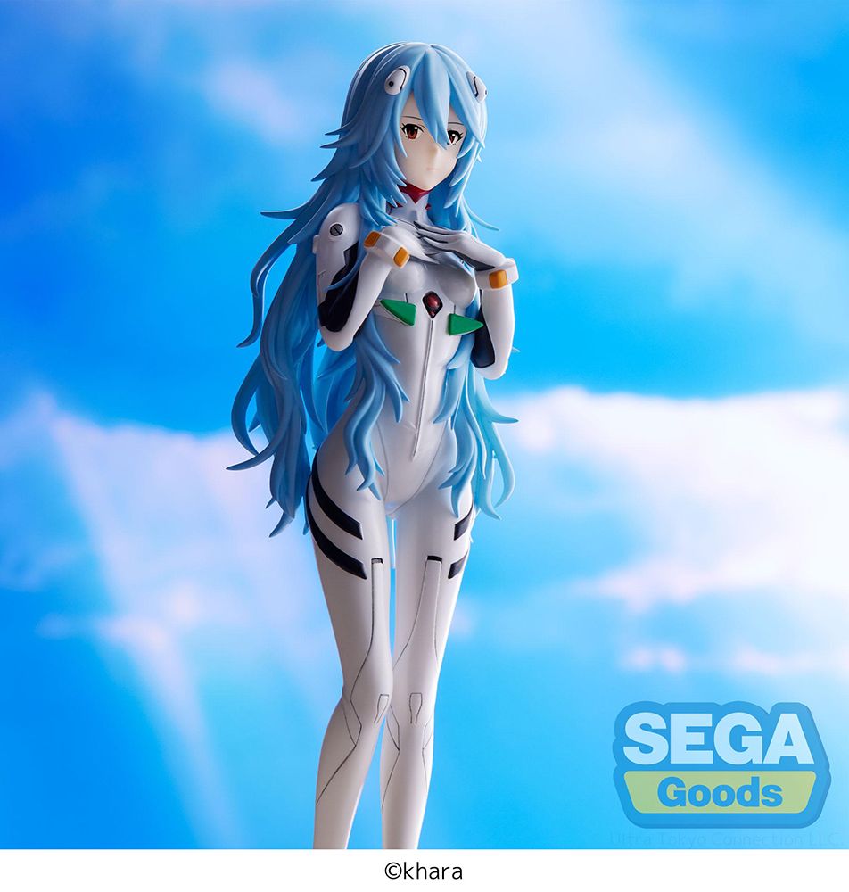 PRE-ORDER Rebuild of Evangelion SPM Figure - Rei Ayanami: Long Hair Ver.