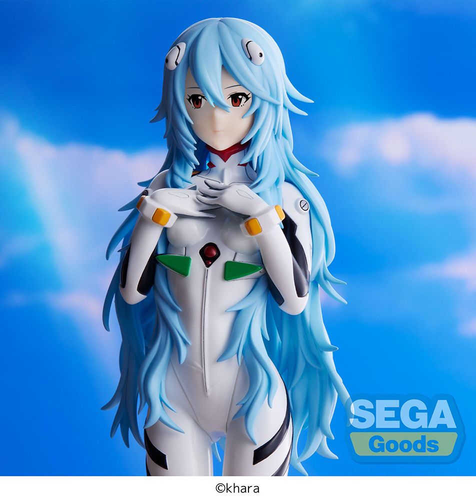 PRE-ORDER Rebuild of Evangelion SPM Figure - Rei Ayanami: Long Hair Ver.
