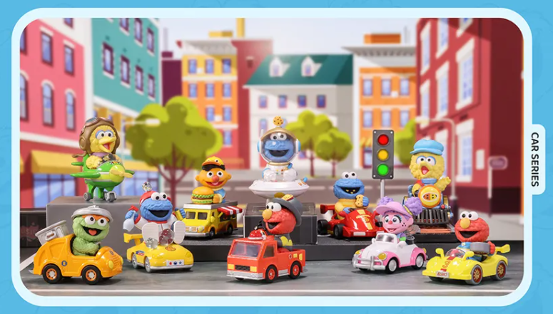 PRE-ORDER Sesame Street - Car Series [Box of 9]