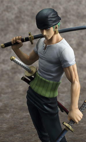IN-STOCK MegaHouse - Excellent Model Portrait.Of.Pirates DX - One Piece - Roronoa Zoro: 10th Limited Ver. 1/8