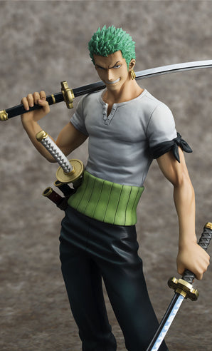 IN-STOCK MegaHouse - Excellent Model Portrait.Of.Pirates DX - One Piece - Roronoa Zoro: 10th Limited Ver. 1/8