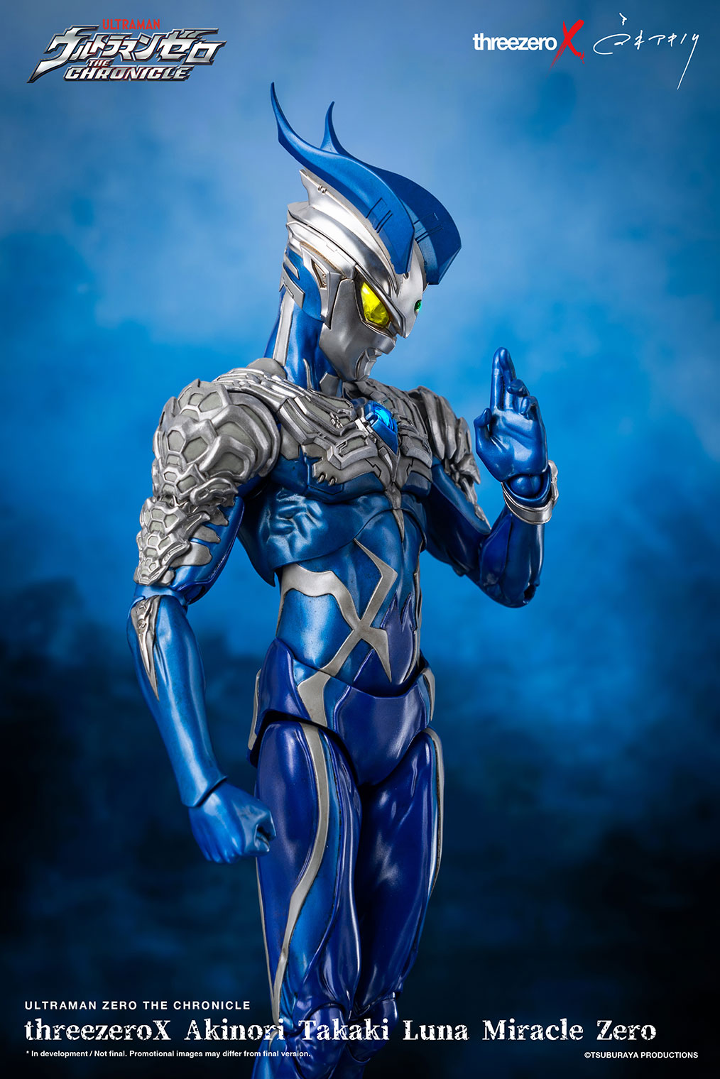 PRE-ORDER threezeroX Akinori Takaki - Ultraman Zero The Chronicle - Luna Miracle Zero