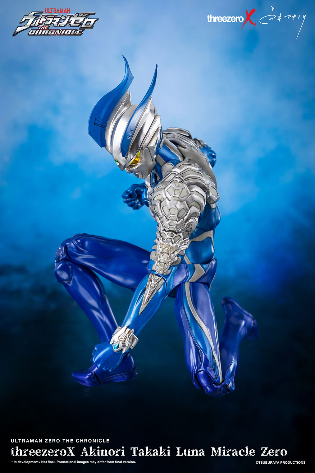 PRE-ORDER threezeroX Akinori Takaki - Ultraman Zero The Chronicle - Luna Miracle Zero