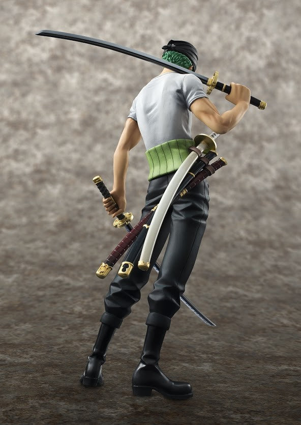 IN-STOCK MegaHouse - Excellent Model Portrait.Of.Pirates DX - One Piece - Roronoa Zoro: 10th Limited Ver. 1/8