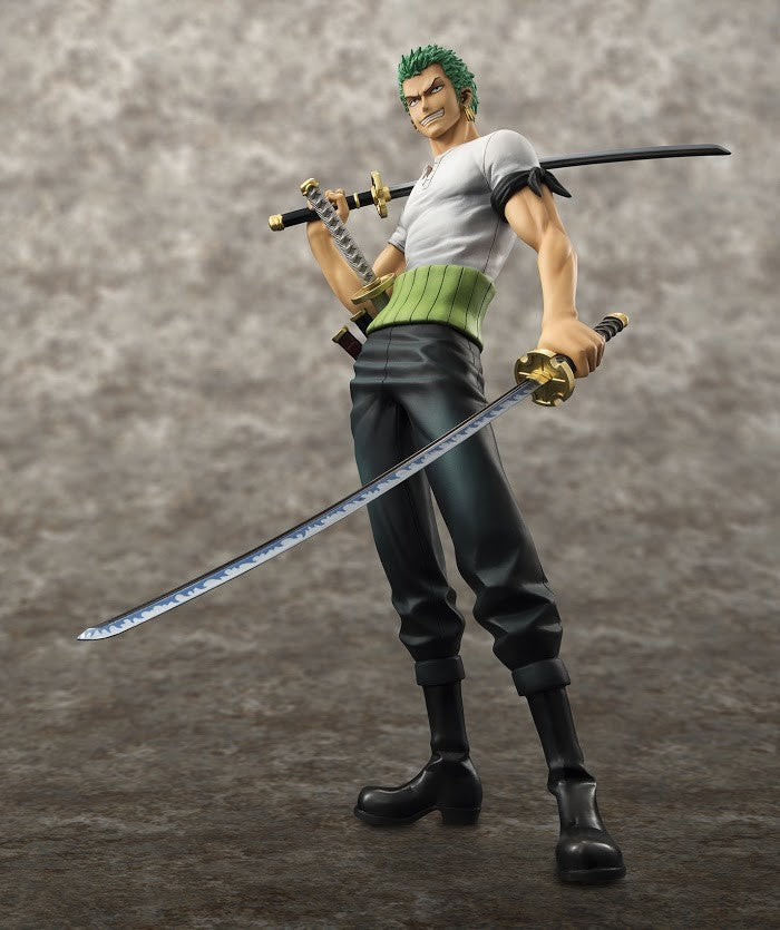 IN-STOCK MegaHouse - Excellent Model Portrait.Of.Pirates DX - One Piece - Roronoa Zoro: 10th Limited Ver. 1/8