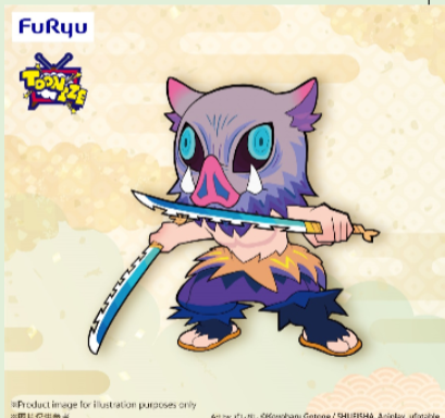 PRE-ORDER Demon Slayer: Kimetsu no Yaiba TOONIZE Figure - Inosuke Hashibira