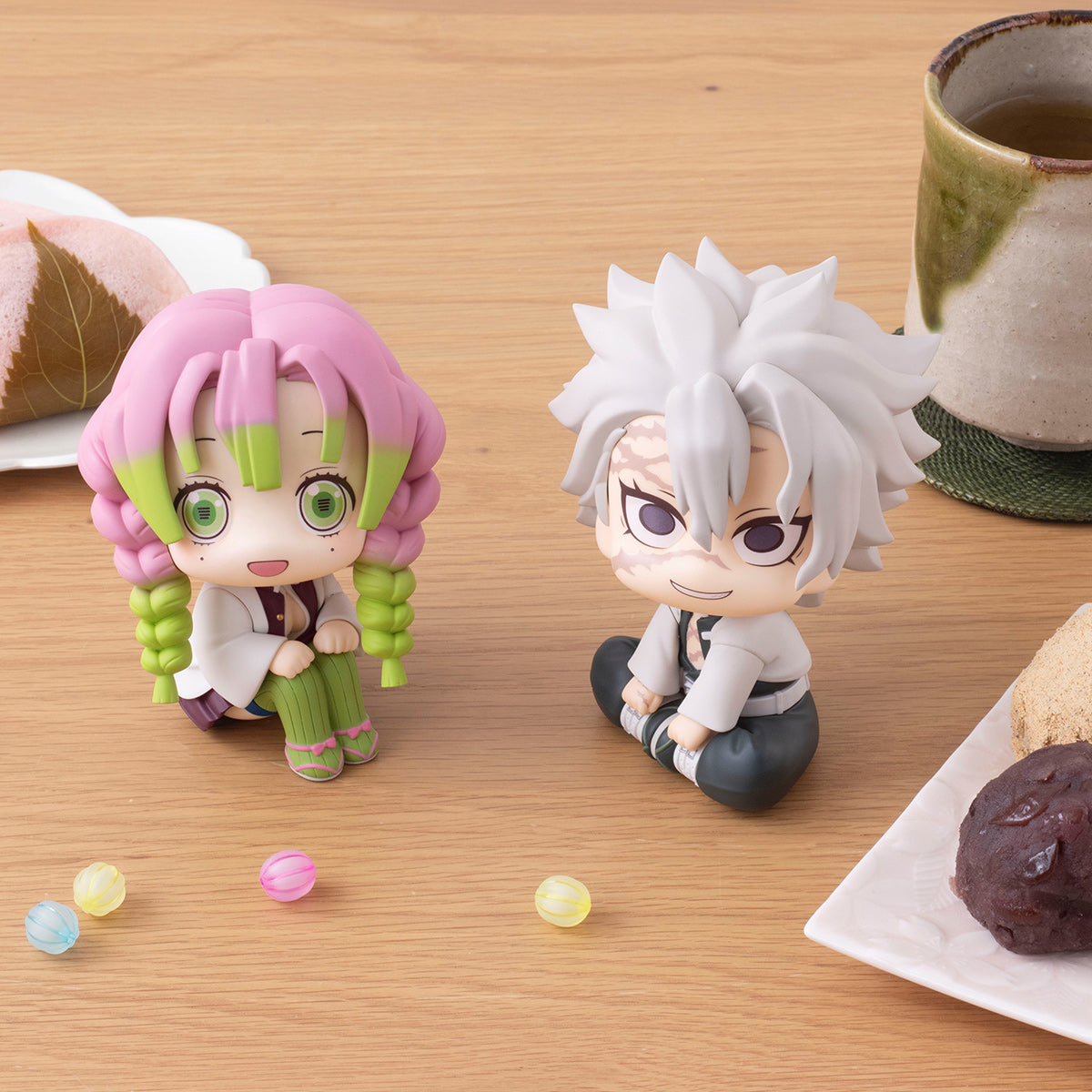 IN-STOCK MegaHouse - Look Up - Demon Slayer: Kimetsu no Yaiba - Mitsuri Kanroji & Sanemi Shinazugawa Set [EXCLUSIVE]