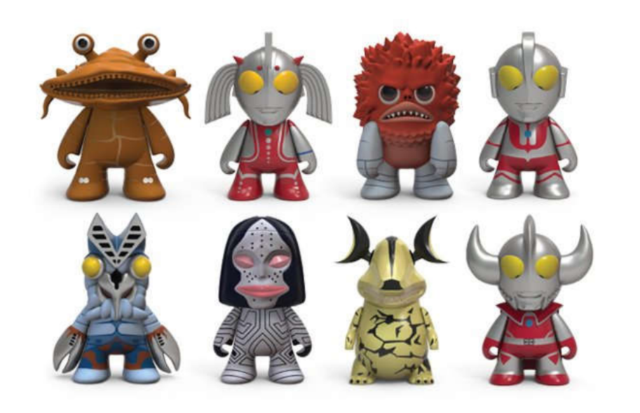 PRE-ORDER Ultraman 3" Vinyl Mini Series [Box of 24]