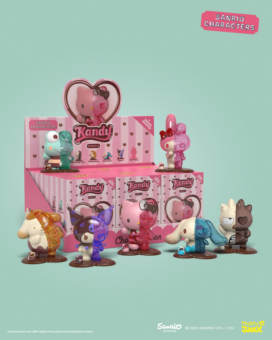 PRE-ORDER Kandy X Sanrio Ft. Jason Freeny (Series 02) Choco Edition [Box of 6]