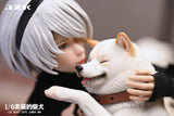 PRE-ORDER Play Cute Shiba Inu Lun: White 1/6