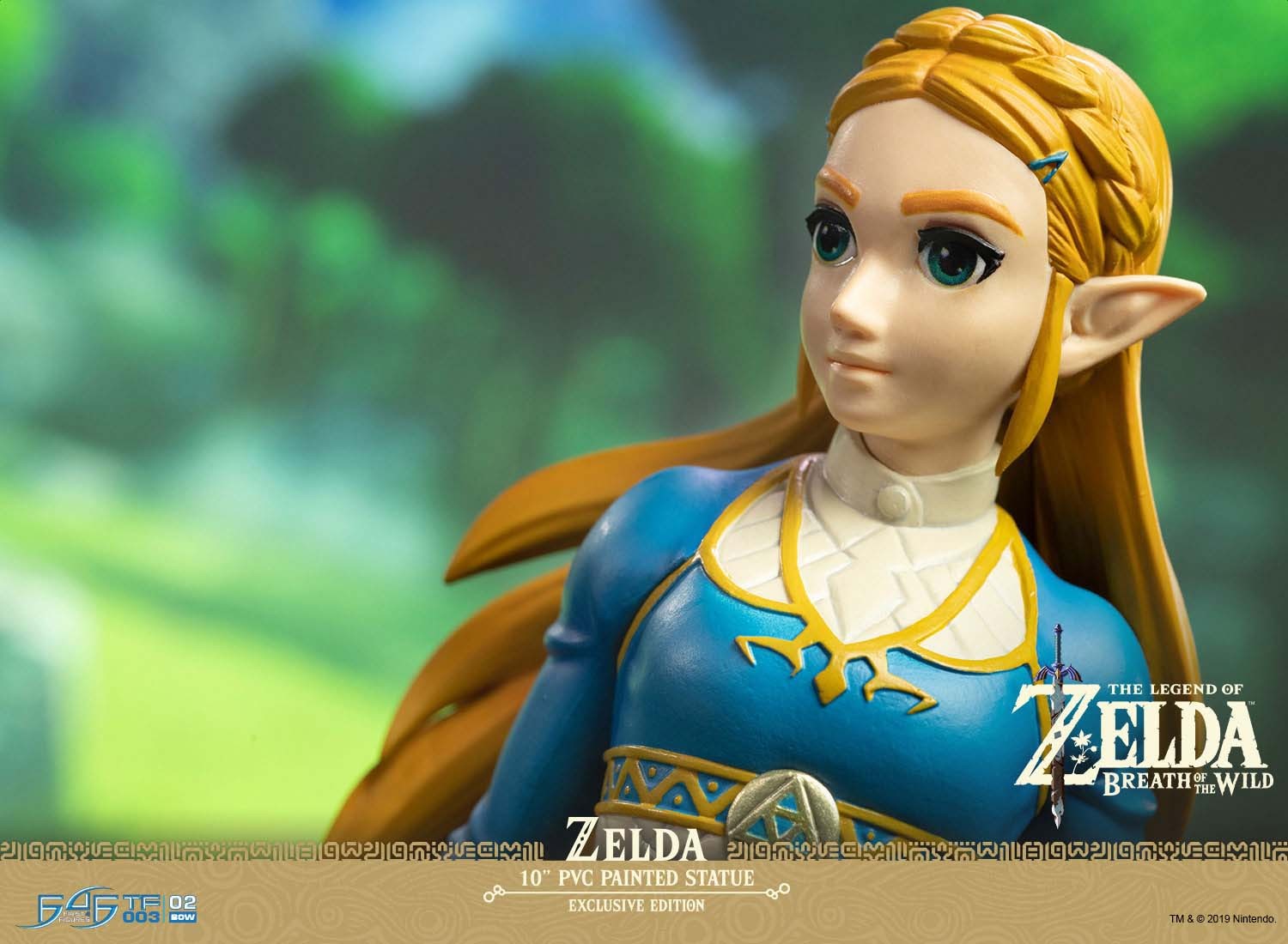IN-STOCK First4Figures - The Legend of Zelda: Breath of the Wild - Zelda (Light-up Function)