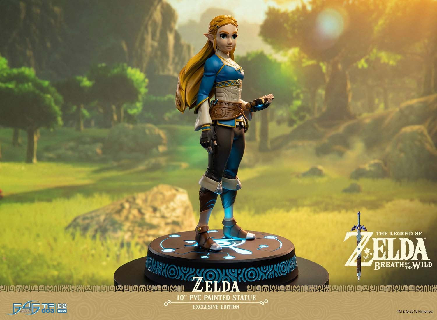 IN-STOCK First4Figures - The Legend of Zelda: Breath of the Wild - Zelda (Light-up Function)
