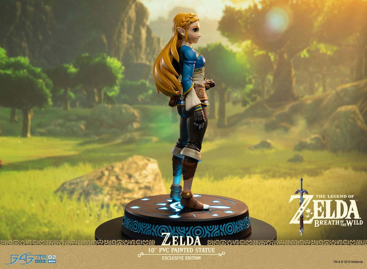 IN-STOCK First4Figures - The Legend of Zelda: Breath of the Wild - Zelda (Light-up Function)