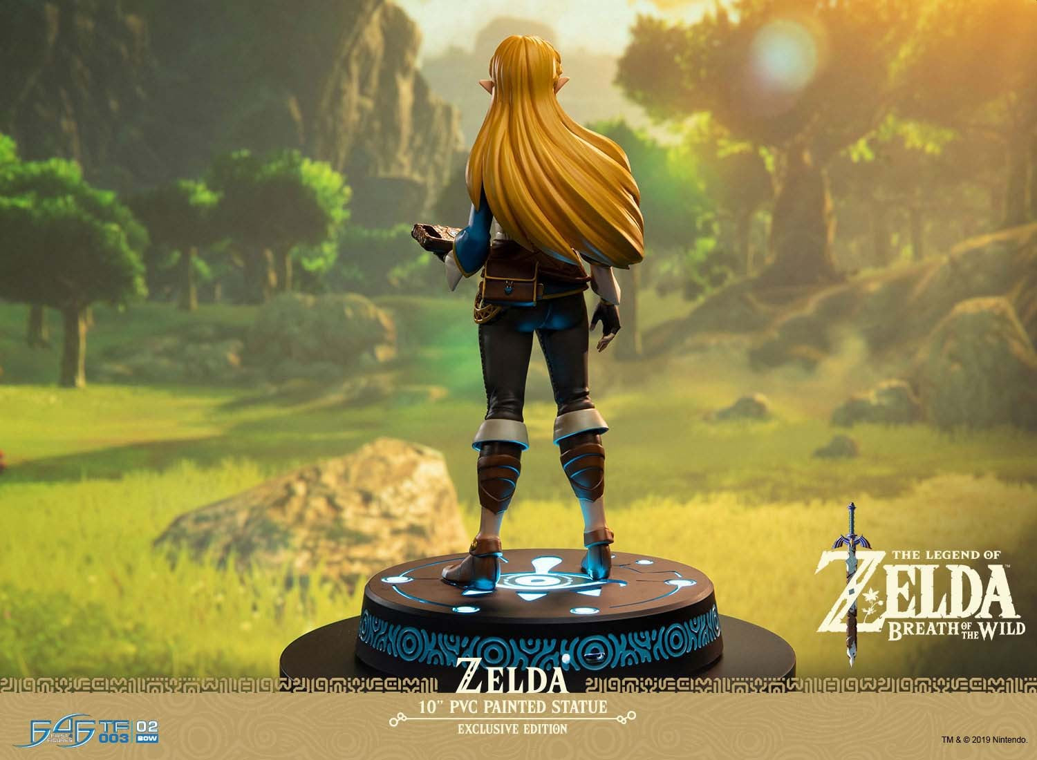 IN-STOCK First4Figures - The Legend of Zelda: Breath of the Wild - Zelda (Light-up Function)