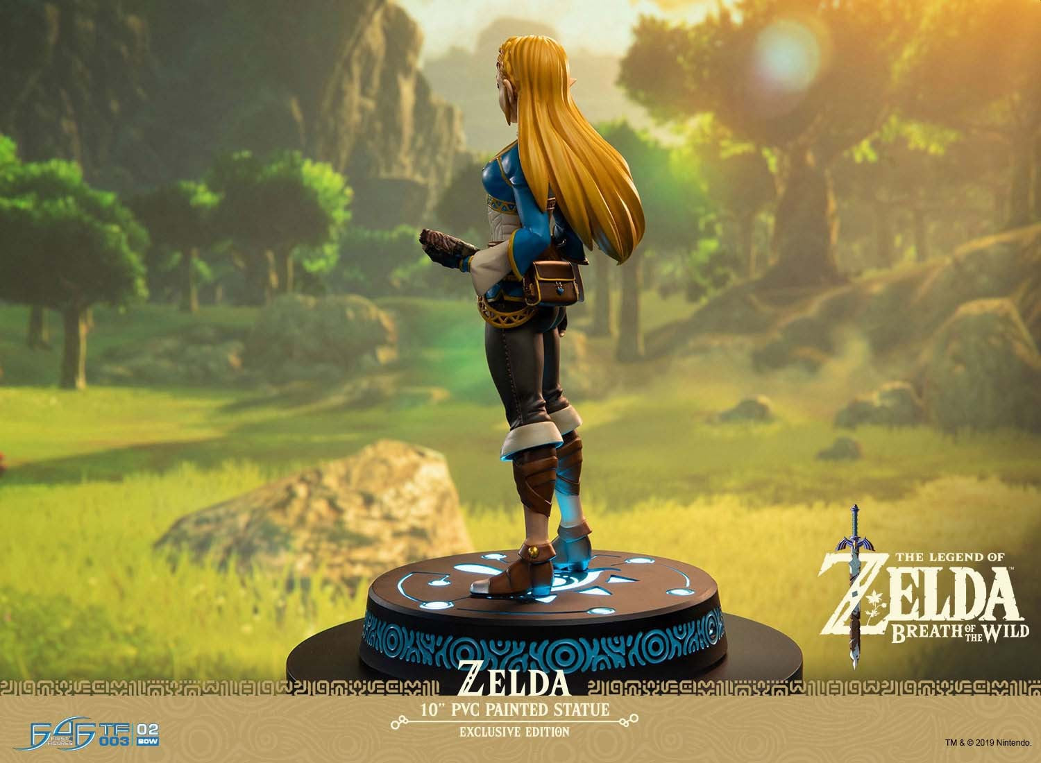 IN-STOCK First4Figures - The Legend of Zelda: Breath of the Wild - Zelda (Light-up Function)