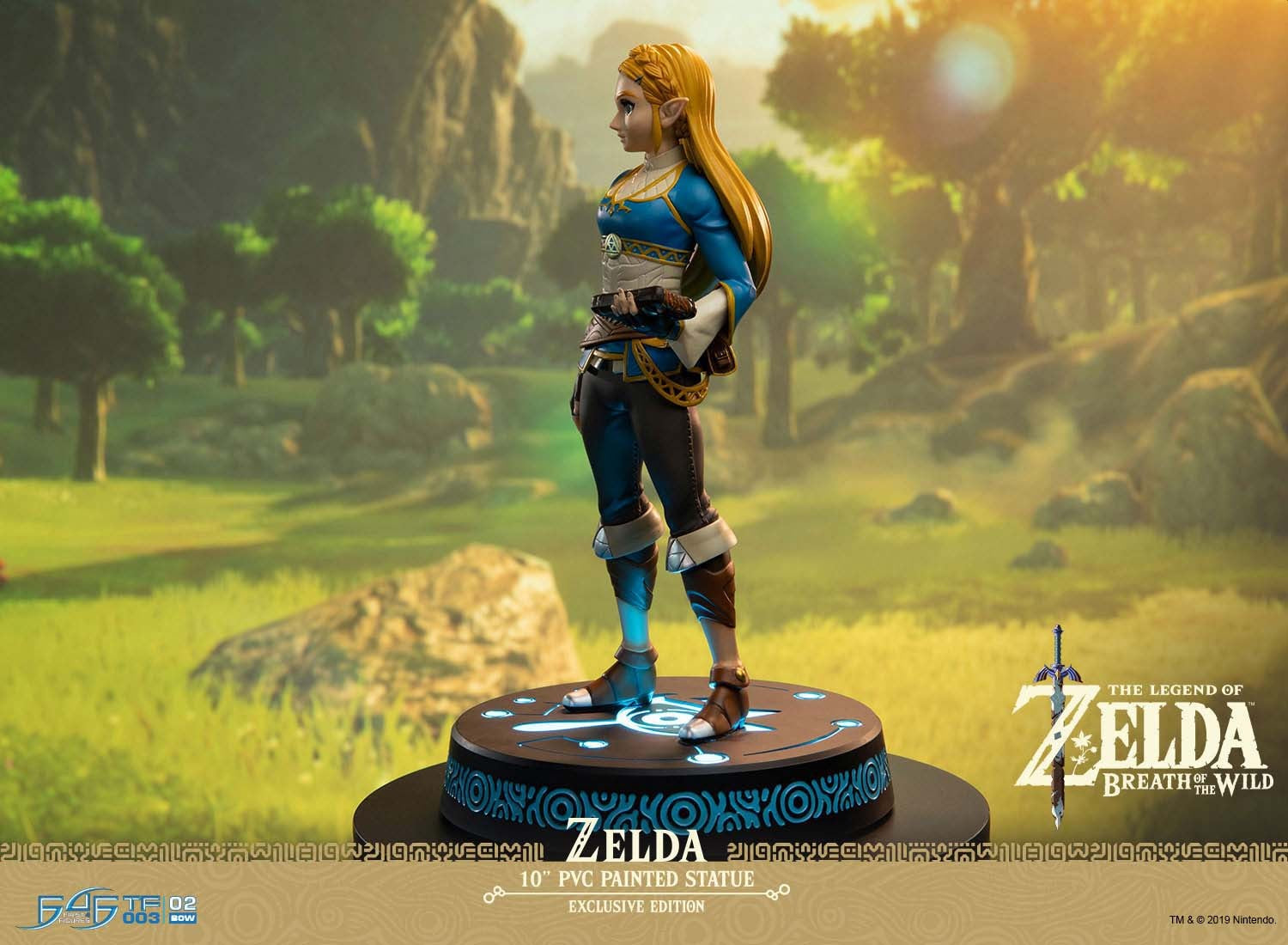 IN-STOCK First4Figures - The Legend of Zelda: Breath of the Wild - Zelda (Light-up Function)
